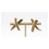18K PALOMA PICASSO FOR TIFFANY & CO. X EARRINGS