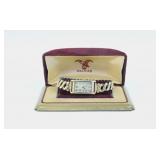 WALTHAM ART DECO 14K GOLD CASE WATCH