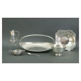 (6) PIECE SILVER TABLEWARE GROUP