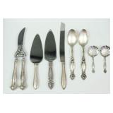 (8) STERLING SERVICE PIECES