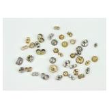 (40) 14K SCRAP GOLD EARRING BACKS