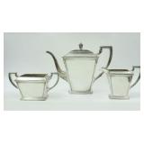 3 PC. INTERNATIONAL SILVER STERLING TEA SERVICE