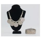 (2) PIECE SILVER JEWELRY GROUP