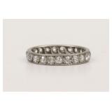 PLATIMUM & DIAMOND ETERNITY BAND