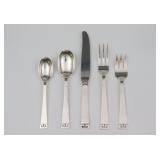 (88) PIECE ALLAN ADLER STERLING FLATWARE SERVICE