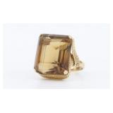 18K CITRINE COCKTAIL RING