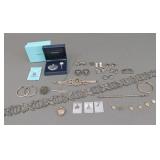 (23) PIECE ESTATE GROUP OF STERLING JEWELRY