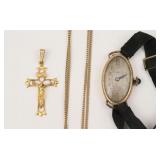 (3) PIECE GOLD JEWELRY GROUP