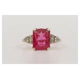 10K RUBY RING