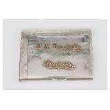 IMPERIAL RUSSIAN 875 & 14K CIGARETTE CASE