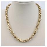 14K ITALIAN BYZANTINE NECKLACE