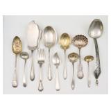 (12) PIECE ASSORTED STERLING FLATWARE GROUP