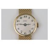 LADIES 14K BRACELET WATCH