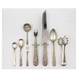 (8) PIECE S. KIRK & SON STERLING FLATWARE GROUP