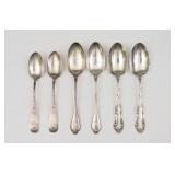 (6) ASSORTED TOWLE STERLING TABLESPOONS