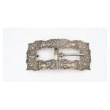 DUTCH 830 SILVER BELT BUCKLE