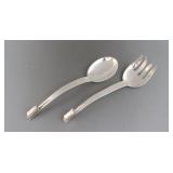 JOSE MARMOLEJOS MEXICO STERLING SALAD SERVING SET