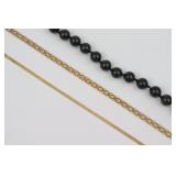 (3) 14K BRACELETS