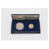 1987 US CONSTITUTION TWO-COIN PROOF SET