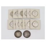 (17) US SILVER COINS