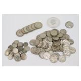 (143) US SILVER COINS