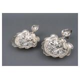 (2) WHITING RETICULATED SERVICE LADLES - ONE AS IS