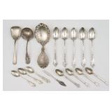 (28) PIECE SILVER FLATWARE GROUP
