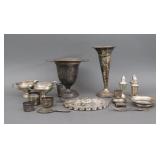 (17) PIECE STERLING ITEMS, MOST SCRAP