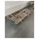 Skid of Like New Metro Racks & Poles - Asst