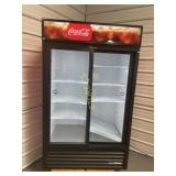 True 2dr Sliding Glass Cooler - Like New