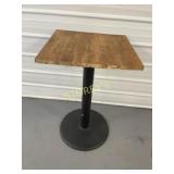 24" Sq. HD Base Bar Table - 41" Tall