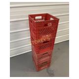 Milk Crate, Red