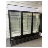 Ancaster Ref. 3dr Glass Freezer on Wheels