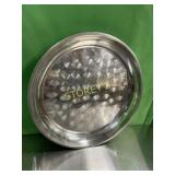 ~18 Chrome Serving Platters ~16 x 2
