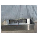 ~112 x 44 S/S Exhaust Hood Canopy