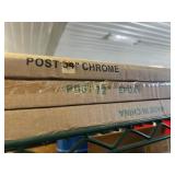 4 NEW 72" Epoxy Coated Metro Posts