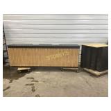 Wood Cash Counter Station ~114 x 19 x 38