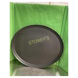 NEW Oval Non Slip Serving Tray ~30 x 24