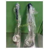 5 NEW Blue Ladles - 4oz