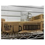 Dzn NEW Libbey 13oz Glass Mugs - #5213