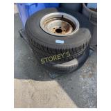 Pair of Tires w/ Rims - 235/75R15 - as is