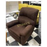 Brown Rocking Reclining Arm Chair