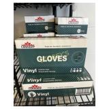 10 Boxes of Small Vinyl Disposable Gloves