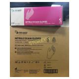 10 Boxes of Small Nitrile Exam Gloves - 200/Box