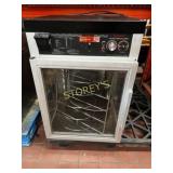 QBD Heated Pizza Display Cabinet ~23 x 23 x 32