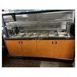 12 Well, Dbl Sided Ref. Buffet Station w/