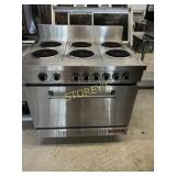 MKE 6 Burner Electric Range - MKG-36E