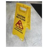 3 NEW Wet Floor Signs