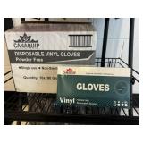 Box of NEW Disposable Vinyl Gloves - Small