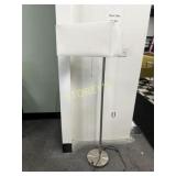~64" Chrome Pedestal Floor Lamp
